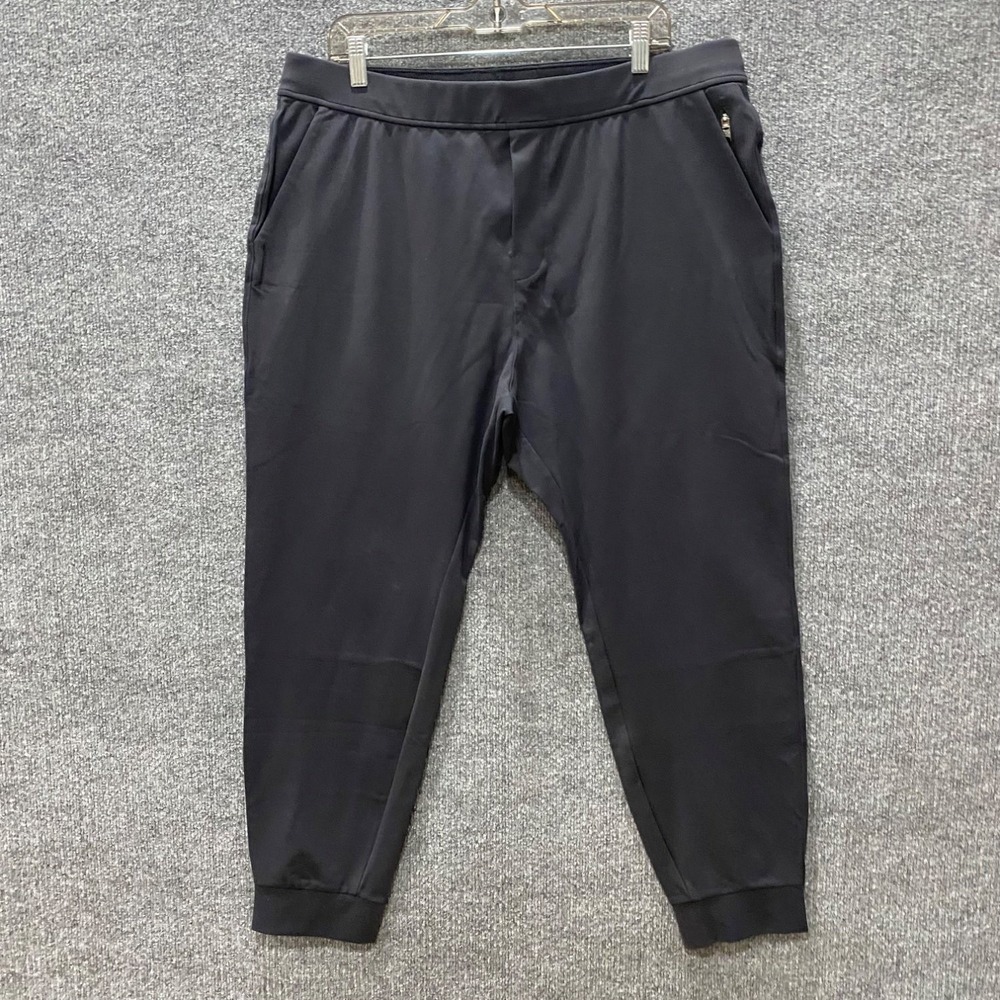 Public Rec All Day Every Day Jogger Mens 38x30 Black NWT Elastic Waist Pants
